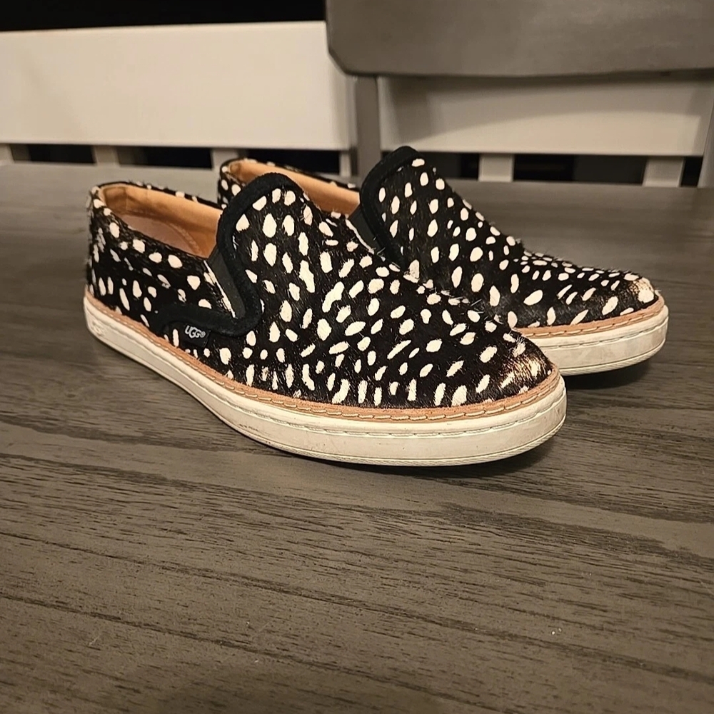 UGG Black and White Men's Loafers